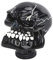 VOBOR Skull Head Stick Manueller Schaltknauf Hebel Modifiziertes Schaltgetriebe 8MM/10MM/12MM Adapter(Schwarz)