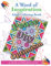 A Word of Inspiration Adult Coloring Book: 40 Mandala images to color with a single inspirational or motivational word on each