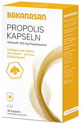 Bakanasan Propolis Plus Kapseln, 60 Stück
