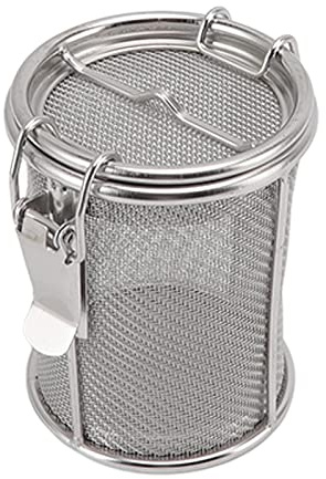 304 Stainless Steel Tea Ball Infuser, Multi Functional Spice Seasoning Strainer with Extended Chain Hook Ideal for Tea Making and Cooking