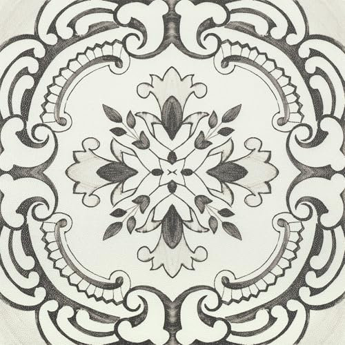 Self Adhesive Floor Tile, Vinyl Flooring Waterproof, Peel and Stick Floor Tiles for Kitchen Living Room and Bathroom DIY Flooring 30x30cm 10pcs(0.9m²)