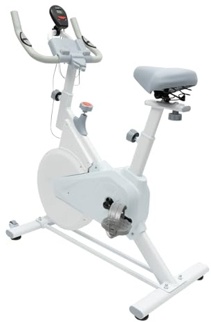 Heimtrainer Fahrrad, Heimtrainer für den Heimgebrauch, Indoor Cycling Stationär Bike, Fahrrad für Heimtraining mit Sicheres Pedal & LCD-Monitor|65-75cm Höhenverstellbar