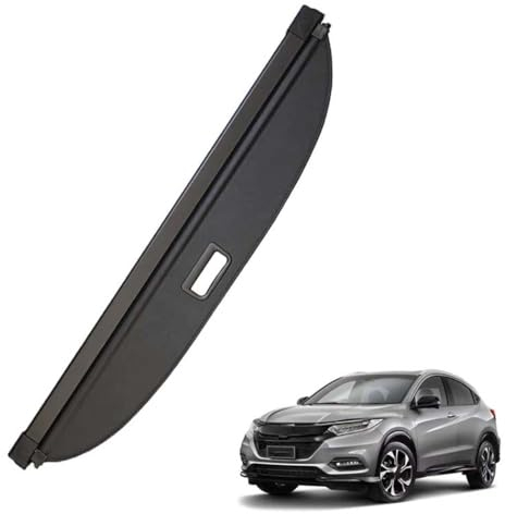 WUURAA Versenkbare hintere Kofferraum-Hutablage für H-onda HRV 2014-2021, Gepäck- und Ladungsschutz, Ersatz-Innenzubehör