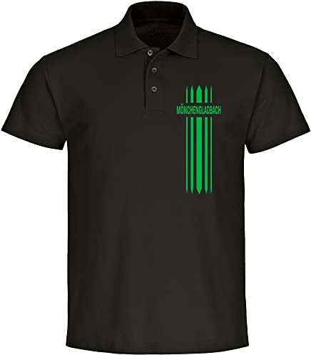multifanshop Poloshirt - Mönchengladbach - Streifen