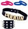 HUUiWAA 6 Stück Puddin Choker Halskette Armband für Frauen Leder Choker Halskette für Frauen Halloween Cosplay Kostüm, Standard, Polyurethan, Kein Edelstein