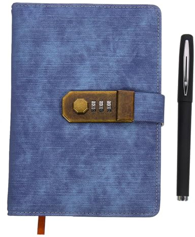 VILLFUL Libro Password Con Lucchetto Diario Con Lucchetto Piccolo Libro Password Per Adulti
