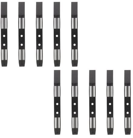 LOLIPPYY 5 Paare Schwarze Kunststoff Interne Laufwerksbefestigungsschienen für 3,5 Zoll Festplatten Schraubenlos Präzise Ausrichtung und Längere HDD Lebensdauer Fürpc BAU
