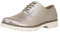 Fitters Footwear That Fits Damen Schnürer Isabelle Lederimitat Schnürer Lack Business Broque Übergröße (45 EU, beige)