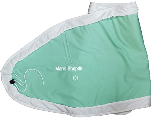 Marel Shop® - Copriasse per asse da stiro compatibile con Polti alta qualità 140 x 48 cm