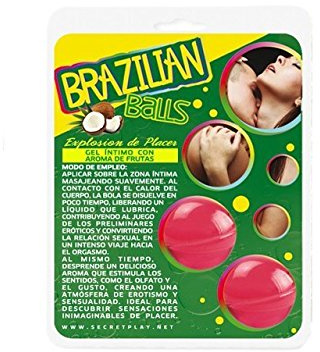 SECRET PLAY SET 2 BRAZILIAN BALLS AROMA FRESA