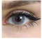 MYSALENS® Lentilles De Contact De Couleur Hidrocor Icy Gray Gris Naturelle très haute opacité Kit De Rangement Boitier Pince applicateur Offert 12 Mois sans correction