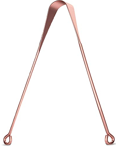 Hochwertiger Zungenreiniger/Zungenschaber aus Kupfer