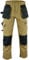 WrightFits Men Pro Builder Work Trousers Khaki - Heavy Duty Safety Combat Cargo Pants - Multi Pockets - Knee Pad Pockets - Triple Stitched - Durable Workwear (30W to 42W) (32W X 31L)