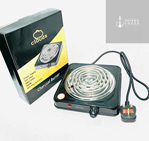 Clouds Charcoal Burner Starter For Shisha Hookah BBQ Electric 1500W