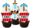 PRECUT Gamer Cupcake Toppers, Edible Pixel Craft Cake Topper, Gaming Birthday, TNT Party Decorations, 2 Inch/5cm (Pack of 12)