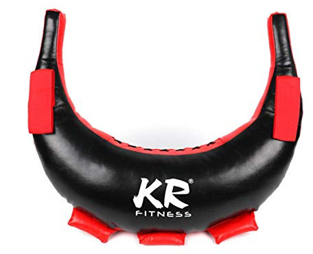 heresell Bag Fitness Sandbag Verstellbar 5-20KG Gewichtssack Sandbag Workout Sandsack PU Leder Langlebiger Sandsack Krafttraining Sandsack, Für Funktionelles Krafttraining, Kein Sand