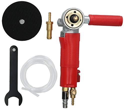 Weikeya Winkelschleifer,Schleifer Pneumatisch Wasser M¡§1hle 1/4 Zoll 4300 URPM Nasspolierer Poliermaschine,Andere pneumatische Werkzeuge