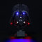 LocoLee Light Set Age 13+ for Lego Darth Vader Helmet, Led Decoration Lighting Kit for Lego 75304 Darth Vader Helmet Building Blocks Model, Creative Gifts DIY Toys, NO LEGO(Standard Version)