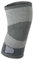 Rehband QD Kniebandage - leichte Kniegelenk-Bandage bei Schmerzen & Beschwerden ideal für Alltag & Sport, atmungsaktive Kompressionsbandage Knie für Damen & Herren, Farbe:Grau, Größe:S