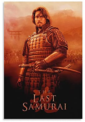 2000er Jahre Abenteuerdrama Filme The Last Samurai Poster Kunstwerke Bild Poster Wandkunst Malerei Leinwand Geschenk Dekor Heimposter Dekorative 08x12inch(20x30cm)