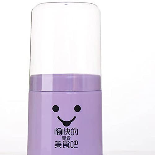 Cute Chopsticks and Straw Holder, Chopsticks Basket Countertop Straw Dispenser Plastic Utensil Holder Kitchen Organizer for Utensils, Cutlery, Gadgets, Spoons Forks Chopsticks(Purple)