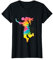 Handball Retro Handballerin für Handballspielerin Mädchen T-Shirt