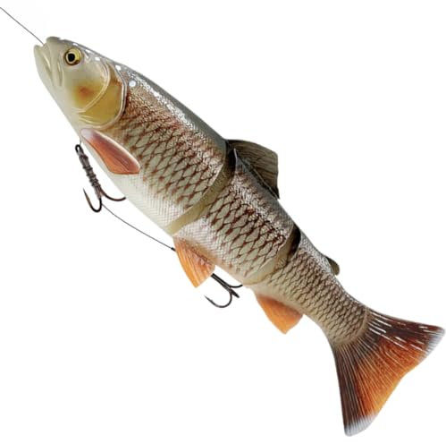 Savage Gear 4D Line Thru Trout - Gummiforelle Gummifisch, Farbe:Bream, Länge/Gewicht/Schwimmverhalten:30cm / 290g/ langsam sinkend