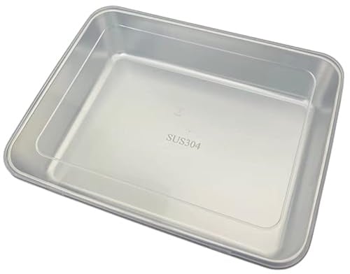 MVSR Frischhaltedosen Mit Deckel, Meal Prep Boxen, Edelstahl, Backofen Gefrierschrank Geschirrspüler Safe (1200ml)