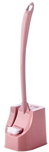 ZYMEN Ensemble de Brosse de Toilette Domestique Rose, Brosse de Toilette créative pour Salle de Bain, Brosse de Toilette à Long Manche Commemoration Day