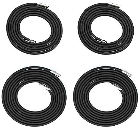 Decorhome Stuhl-Reparatur- -Set, 4 Stück robuste Schnüre für die Stuhlreparatur, Wirtschaftliche Ersatzlösung für Sonnenliegen, Freizeitstühle, Lounge-Sessel und Bungee-Stühle
