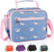hombrima Insulated Lunch Box Bag, Kids Thermal Cool Bags with Adjustable Strap for Adults Children Women Men Boys Girls School Office Outdoor(Lpony)