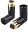 GKKICO 2PCS Audio-Adapterstecker, Verstellbarer Stecker auf Buchse, Rechtwinkliger XLR-Adapterstecker (XLR-90-Grad-Adapter)