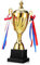 SKISUNO Große Metall-trophäe Pokal für Sportwettkämpfe Auszeichnung für Fußball Basketball und Spiele Trophäe für Turniere und Zeremonien