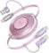 100W Retractable USB C Cable, USB-C/A to Lightning/Type-C Retractable Charger Cord, Fast Charging for iPhone 15, 16, Samsung, MacBook, Supports CarPlay, Android Auto