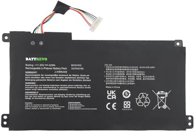 BATTREVO Batterie pour Ordinateur Portable B31N1912 C31N1912 pour ASUS VivoBook 14 15 E410MA E410M E410KA E510MA E510KA R429MA L410MA 0B200-03680000 0B200-03680200