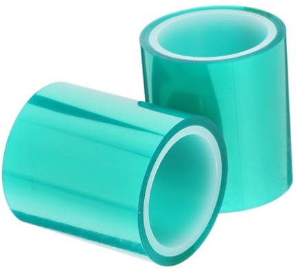 Lurrose 2Rollen Hitzebeständiges Epoxidharz Klebeband für Diy-projekte Nahtlos Dekorativ Klare Oberfläche für Kunsthandwerk und Basteln Rückstandsfrei Zuverlässige