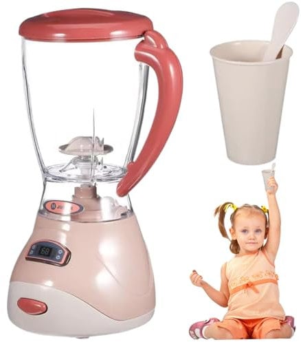 Toy Blender, Electric Simulation Toy Blender for Kids, Educational Role Play Pretend , Engaging & Learning Kitchen for Kids and Toddlers, No Battery for