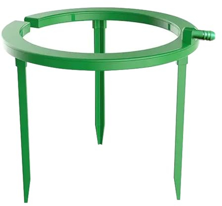 Hydro Halo Water Ring, Multi-Outlet Drip Irrigation Ring for Garden and Pots, Robust Ring for Even Plant Hardening, Ideal for Raised Beds, , Lawns and Greenhouses