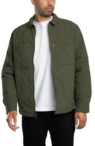 Levi's Men's Kyren Primaloft Overshirt, Deep Depths, S