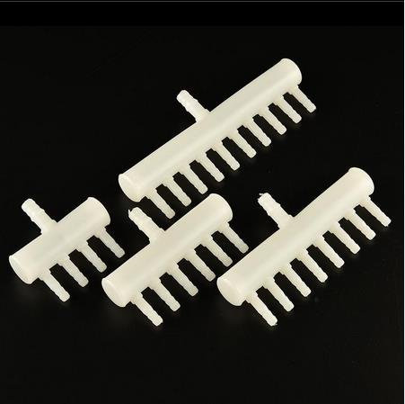 Tutoy 6 Way Fish Tank Plastic Air Flow Divider Oxygen Splitter Aquarium Pond Air Pump Valve Connector