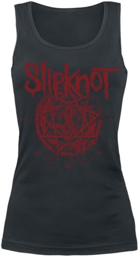 Slipknot Star Symbol Frauen Top schwarz Band-Merch, Bands, Horror
