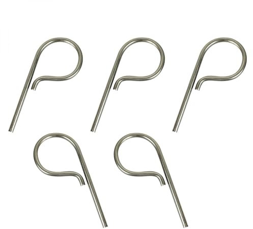 Linxor - Lot de 5 pitons P Standard en INOX 12 cm
