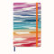 Moleskine Taccuino Missoni Turchese Chevron Edizione Limitata, Copertina Rigida in Tela e Chiusura Elastica, Formato Large 13 x 21 cm
