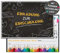 VOSVOLO Einschulung Einladungskarten | 12er Set Einladungen zum Schulanfang | DIN A6 Einladungskarten 1. Schultag für Jungen & Mädchen | 14,8 x 10,5cm | Schwarz Orange