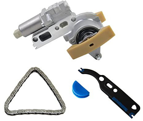 Huiruhy Tendeur de chaîne de réglage d’arbre à cames Compatible avec A3 A4 Octavia B0-RA G0-LF 1.8T ADR AEB 058109088K 058109088E 058109088D