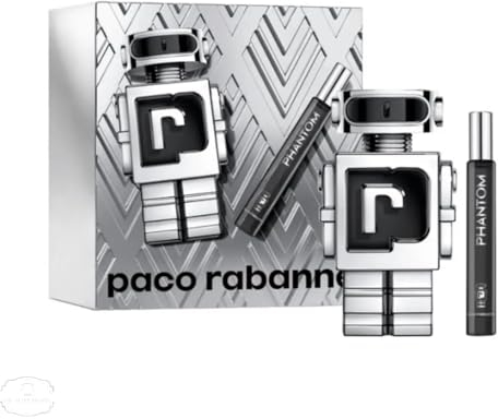 PACO RABANNE PHANTOM MEN EDT SPRAY 100ML + TRAVEL SPRAY 20ML