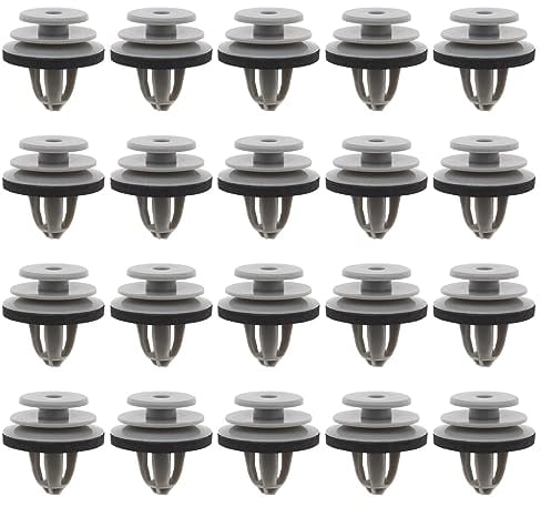 Create idea 20 Stück Vorderradlauf Flare Trim Moulding Clips 07142754954 Kompatibel mit BMW Mini Cooper R55 R56 Zierleisten Clips Kunststoff