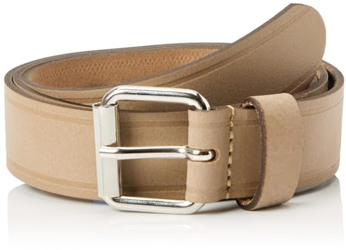 JACK & JONES Herren Jacpeet Belt Synthetikgürtel 12256694,Beige,90