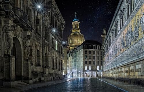 GUOHLOZ 1000 Teile, Puzzle für Erwachsene, Deutschland, Dresden, 75x50cm