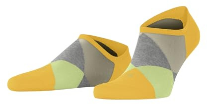 Burlington Herren Sneakersocken Clyde M Sn Baumwolle kurz gemustert 1 Paar, Gelb Mustart 1318, 40-46